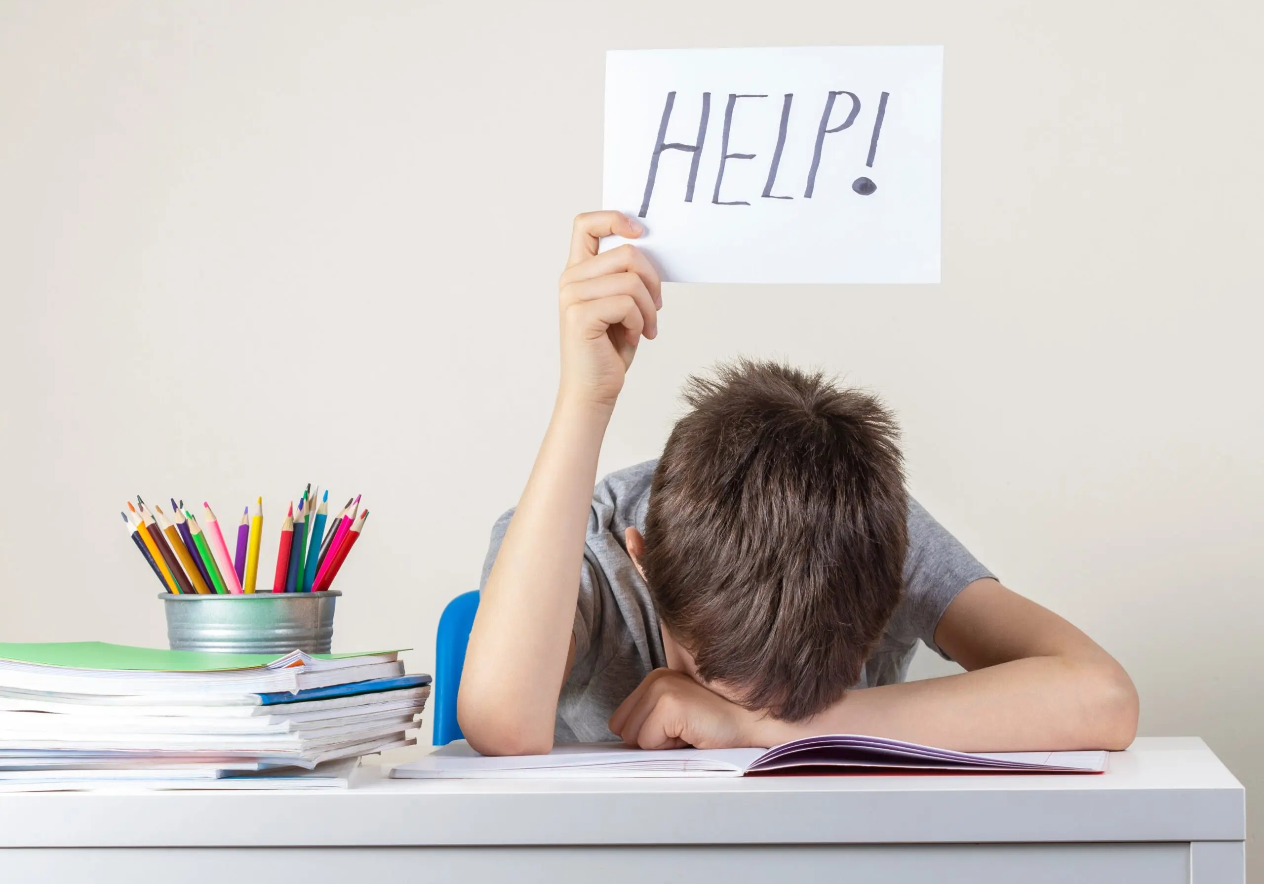 Un élève qui n'y arrive pas